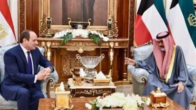 الرئيس السيسي من الكويت: حريصون على استقرار وأمن الدول الخليجية