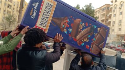 رفع 2080 حالة تعد وإشغال للمنشآت التجارية والمقاهي بالجيزة