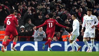 صلاح يتصدر ترتيب هدافي الدوري الإنجليزي 2021-2022