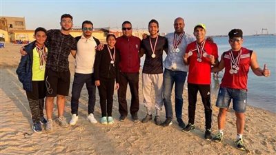 نتائج متميزة لنادي جزيرة الورد بالمنصورة في بطولة الجمهورية للترايثلون