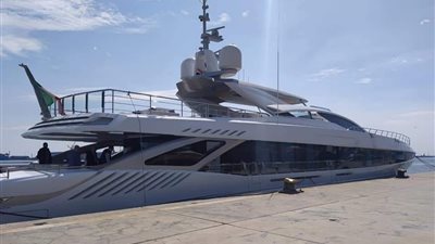 ميناء بورسعيد السياحي يودع EL leon واحد من أكبر اليخوت في العالم