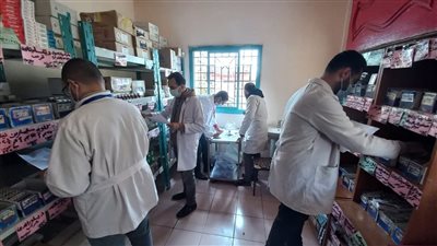 توقيع الكشف على 1303 مريض في قافلة طبية بالدقهلية 