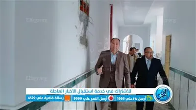  رئيس مركز ومدينة إبشواي يتفقد مبني المركز التكنولوجي المطور في الفيوم