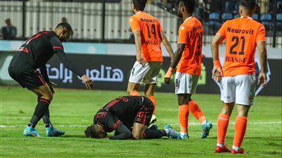 حسين الشحات يسجل الهدف الرابع للأهلي أمام فاركو 