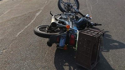 مصرع عامل دليفري في حادث بسوهاج