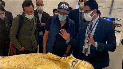 متحف الحضارة يستقبل السينمائي الأمريكي ماريو قصار وحجاجوفيتش