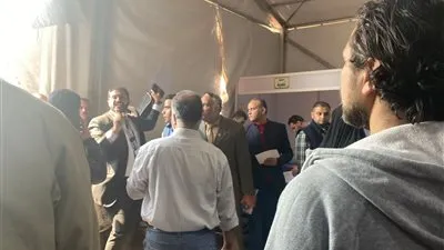 ضبط محام بكارنيه مهندس في انتخابات المهندسين 2022 بالحديقة الصينية | صور