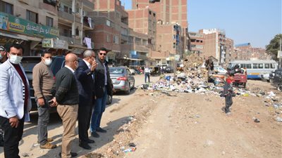 محافظ القليوبية يتفقد 4 مدن لمتابعة منظومة النظافة والإشغالات