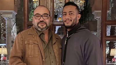 شاهد.. محمد رمضان برفقة رئيس المغرب