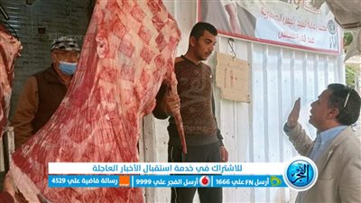 تكثيف الحملات التموينية على الشوادر والمنافذ بالإسماعيلية