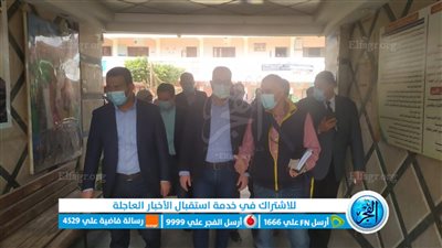 محافظ الفيوم يتفقد أعمال حملة 
