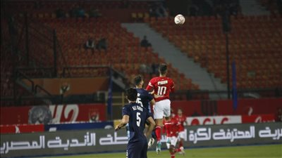 أهداف مباراة الأهلي وبيراميدز في الدوري المصري