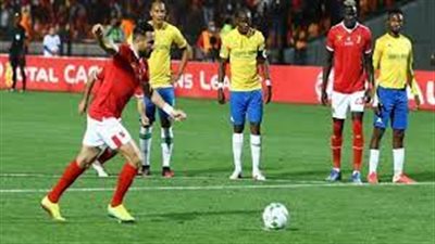 موعد مباراة الأهلي وصن داونز في دوري أبطال إفريقيا والقنوات الناقلة 