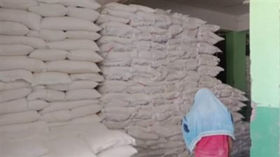 ضبط 41 طن دقيق ومكرونة خلال حملة تموينية بالقليوبية