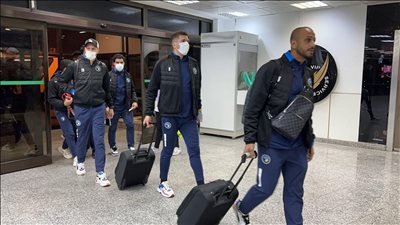 بعثة بيراميدز تصل إلى تونس استعدادًا لمواجهة الصفاقسي