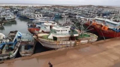 توقف حركة الصيد في كفر الشيخ لليوم الخامس على التوالي 