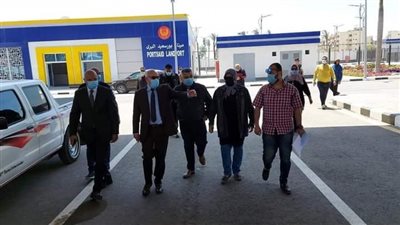 الميناء البري الجديد ببورسعيد صرح خدمي مشيد على أحدث النظم والأساليب التكنولوجية