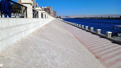 بتكلفة 6 ملايين جنيه.. تطوير كورنيش المراغة بسوهاج