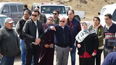 محافظ بورسعيد يتفقد أعمال تطوير شارع اللواء أحمد عبد الله ببورفؤاد (صور)