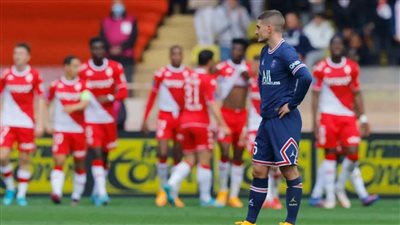 باريس سان جيرمان يسقط أمام موناكو بالثلاثة في الدوري الفرنسي