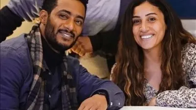 دينا الشربيني في كواليس 