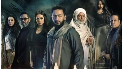 هبة مجدي تروج للجزء الثاني من مسلسل المداح بالبوستر الرسمي له