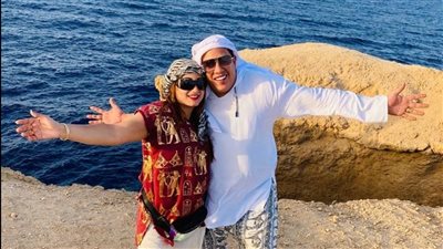 شاهد..أحدث ظهور لحمو بيكا وزوجته