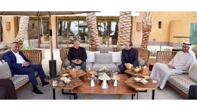 عاجل.. السيسي يبحث مع قادة الأردن والإمارات والعراق تعزيز التعاون المشترك