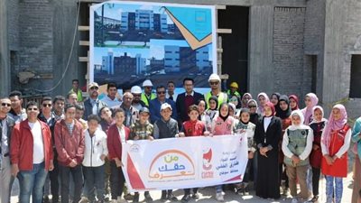 55 من شباب وطلائع سوهاج يتفقدون مشروعات 