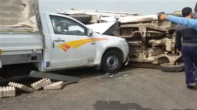 مصرع شخص وإصابة 15 آخرين في حادث تصام بوسط الإسكندرية 