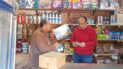 ضبط مخابز ومحلات مخالفة في حملة تموينية بأجا بالدقهلية