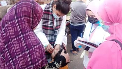 صحة سوهاج تعلن تطعيم 82.9٪ ضمن حملة شلل الأطفال 
