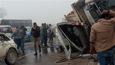 ننشر أسماء الــ 19 مصابا في حادث ميكروباص المنيا الصحراوي