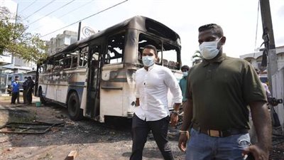 اعتقال عشرات المحتجين على الوضع الاقتصادي في سريلانكا