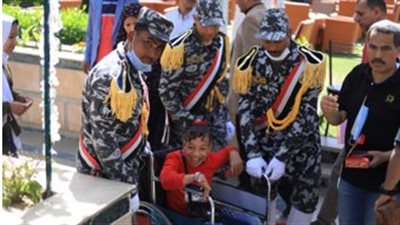 الداخلية تواصل المُشاركة فى الاحتفال بيوم اليتيم