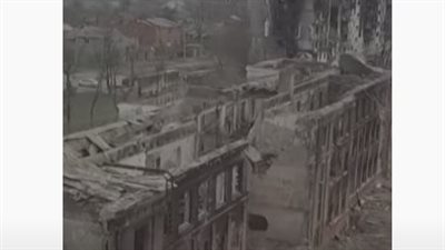 مشاهد جوية لدمار هائل في ماريوبول الأوكرانية (فيديو)