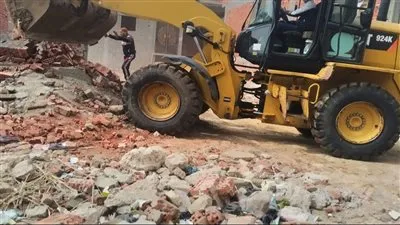 حملات مكثفة لإزالة التعديات في قرى ومراكز الدقهلية.. صور 