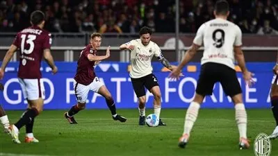 ميلان يسقط في فخ التعادل أمام تورينيو بالدوري الإيطالي