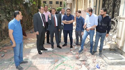 محافظ المنوفية يتفقد صوامع شبين الكوم المعدنية لمتابعة توريد القمح