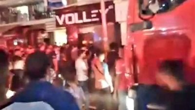 حريق بمحل أحذية في ميامي شرق الإسكندرية دون إصابات (صور)