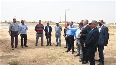 وزير الري يتفقد محطة الأبحاث التابعة للمركز القومى لبحوث المياه بوادى النطرون