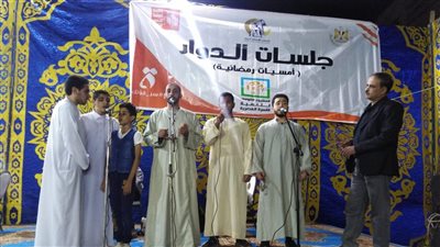 سهرة رمضانية بنقباس ومنيا شبين بالقليوبية