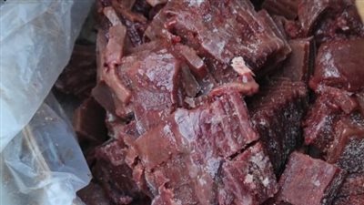 ضبط 16 طن لحوم ودواجن غير صالحة للاستهلاك الآدمي بالقليوبية