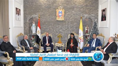 نائب محافظ الإسماعيلية يزور كنائس المحافظة لتهنئة الأقباط بعيد القيامة المجيد