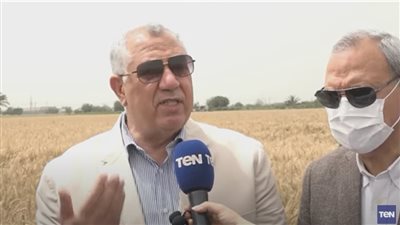 وزير الزراعة يزف بشرى سارة عن محصول القمح (فيديو)