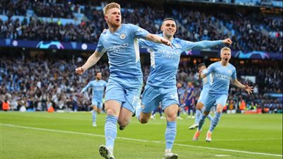 بيرناردو سيلفا يضيف الهدف الرابع لمانشستر سيتي في مرمى ريال مدريد 