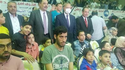 بحضور المحافظ ونواب البرلمان مستقبل وطن القليوبية يكرم حفظة القرآن 