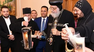 البابا تواضروس يستقبل 