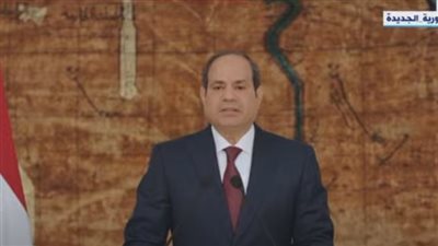 السيسي: المشروعات التي نفذت كانت سببا رئيسيا في الصمود أمام التحديات 