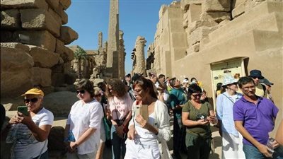 مدير آثار الكرنك: إقبال كبير وملحوظ على المواقع الأثرية خلال العيد (فيديو)